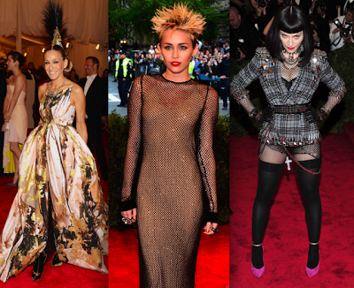 MET Gala 2013: va di scena il punk con i look più improbabili