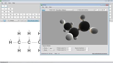 Chemitorium: Come creare e visualizzare molecole in 3D