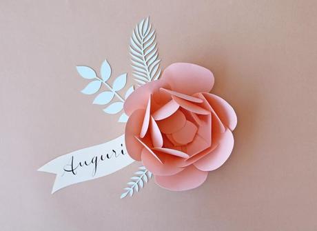 Handmade paper flower 3D Handmade paper flower 3D