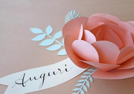 Handmade paper flower 3D Handmade paper flower 3D