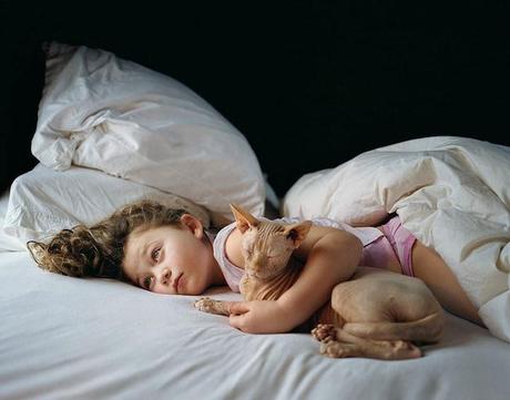I ritratti della piccola Amelia, la migliore amica degli animali robin-schwartz-amelia-02-terapixel