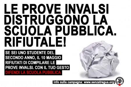 #Noncivaluteretemai INVALSI-FRONTE-copia