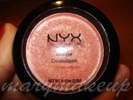 Review: NYX Cream Blush in Rose Petal Cream Blush NYX - Rose Patal