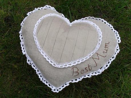 BEST MUM Cushion Gift FOR Mothers day -Shabby Chic-One of a kind