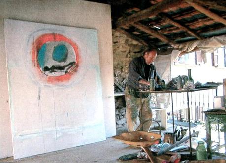 Renzo Ferrari a Cadro - atelier dell'artista