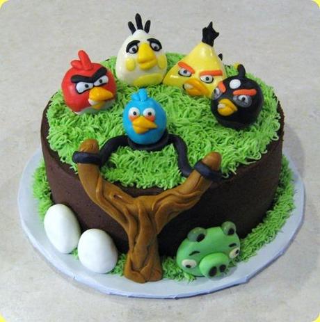 Angry Bird Cake 1