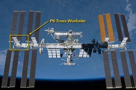 ISS - pannello solare P6