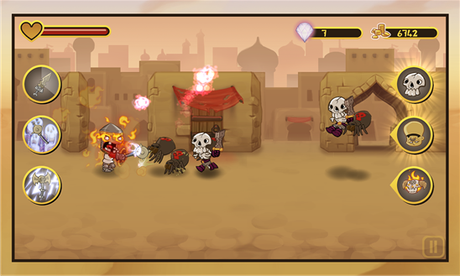 photo WP8 GAMES FREE Epic Battle Dude, combattiamo per il nostro castello e la nostra regina!