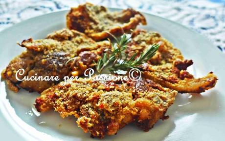 Come fare a resistere al loro delizioso e gustoso profumo??? cotolette di agnello alle erbe aromatiche