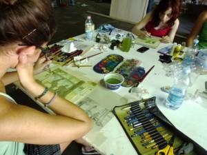 Summer School 2013: Laboratorio di Pittura e Disegno condotto da Miriam Pertegato