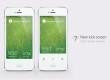 iOS 7, foto e video di un concept di Philip Joyce ios7-lock-screen-concept
