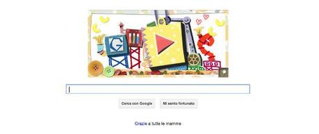 Google celebra tutte le mamme del mondo! Il doodle di Google sulla festa della mamma Google celebra tutte le mamme del mondo!