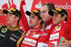 2013-Spanish-Grand-Prix-Podium