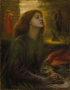 Dante Gabriel Rossetti, una storia gotica e il Biancomangiare…