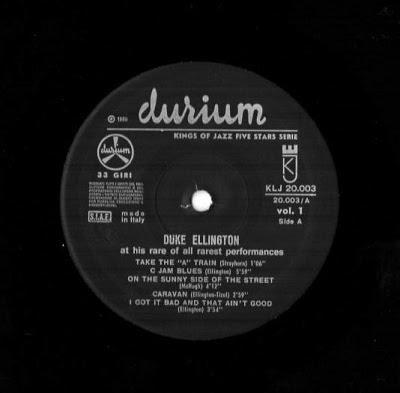 Rarità discografiche: Duke Ellington al Festival Internazionale del Jazz di Sanremo 1964