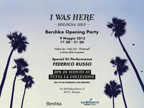 PRONTI, PARTENZA....BERSHKA!