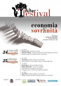 ALTERFESTIVAL: ECONOMIA E SOVRANITÀ