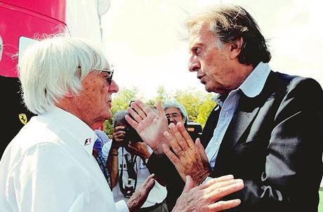 ecclestone, montezemolo