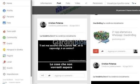 Recensione Hangouts di Google il nuovo avversario di Whatsapp google plus