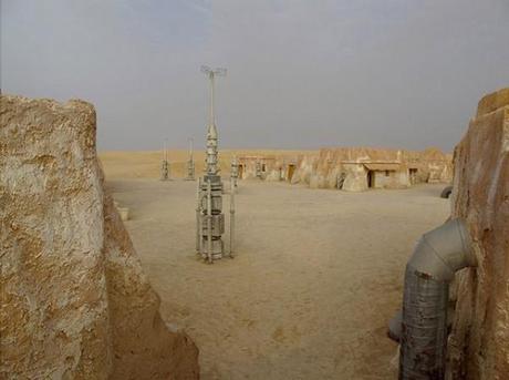 I set abbandonati di Star Wars in Tunisia