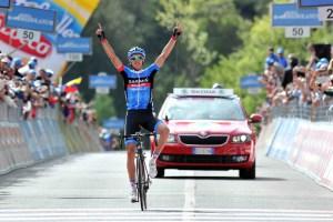 Giro 2013: Navardauskas in solitario al Vajont navardauskas