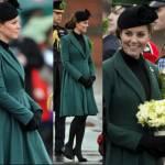 Kate Middleton con un abito Emilia Wickstead