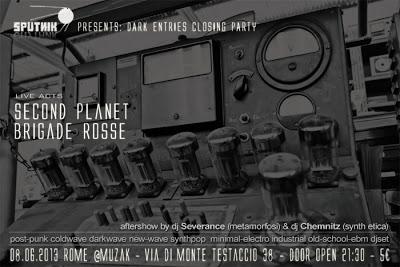 SECOND PLANET e BRIGADE ROSSE a Roma.