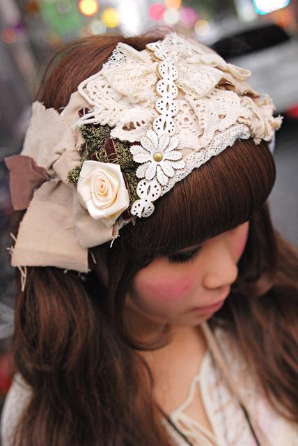 mori style headband