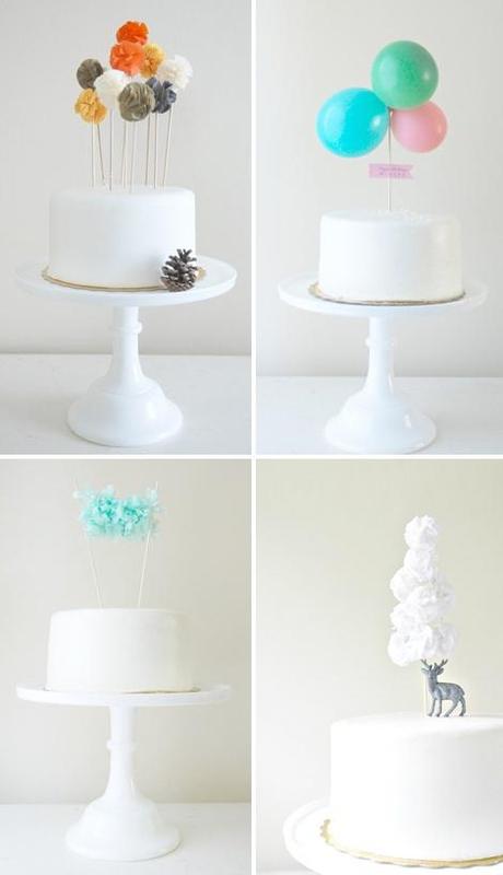 baby cake toppers: diy