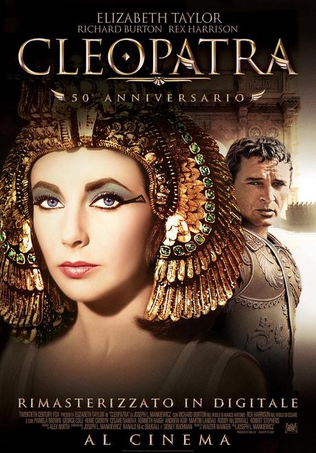 Cleopatra compie 50 anni: 20th Fox festeggia l’Anniversario Cleopatra