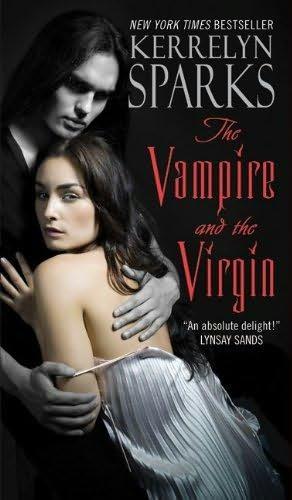 book cover of   The Vampire and the Virgin    (Love at Stake, book 8)  by  Kerrelyn Sparks