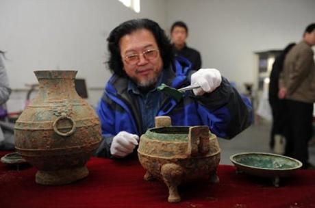 Cina, trovata la pentola con la zuppa di 2400 anni fa Cina, trovata la pentola con la zuppa di 2400 anni fa