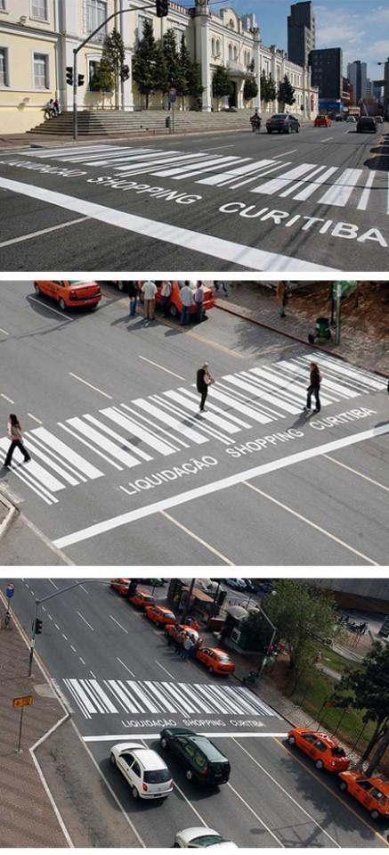 Crosswalk advertising
