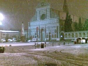 Ma com’è bella Firenze..sotto la neve!