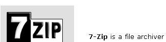 7zip comprimere archivi di file