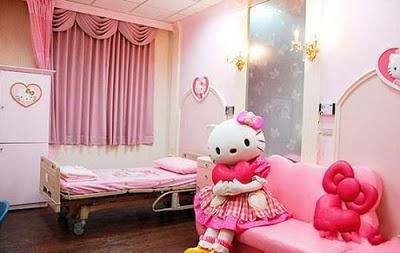 ASSURDO!!! L'OSPEDALE DI MATERNITA' DI HELLO KITTY