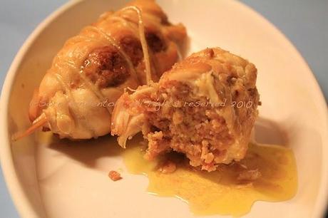 Tortellini + pollo? Involtini natalizi! Tortellini + pollo? Involtini natalizi!