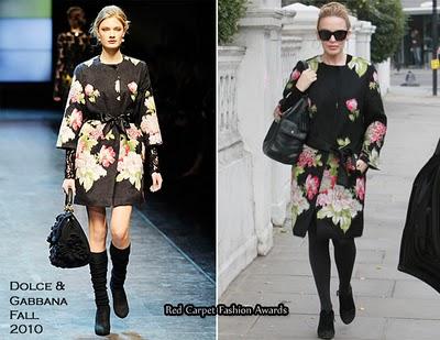 Dalla passerella alla strada: Kylie Minogue In Dolce & Gabbana