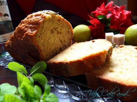 Plumcake al Mojito con menta e lime