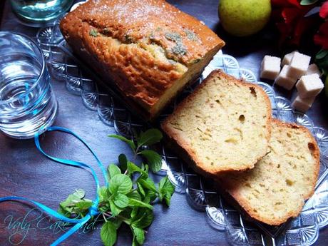 Plumcake al Mojito con menta e lime