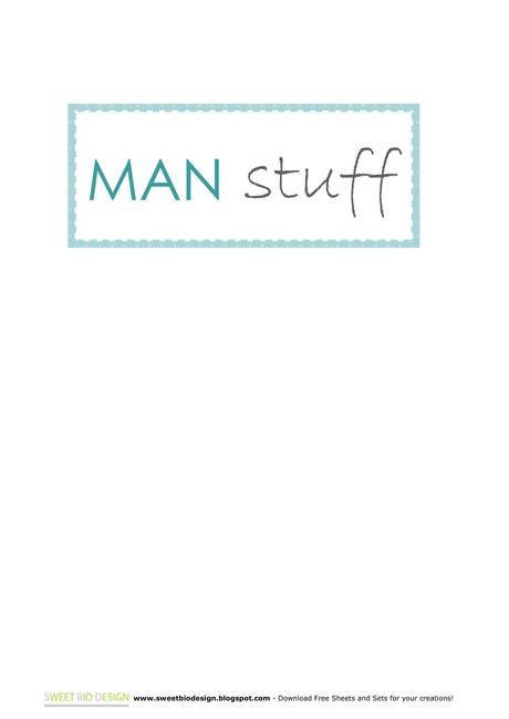 Cassetta porta attrezzi maschile - Masculine tool holder box