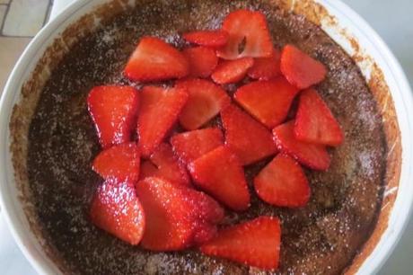 Torta soffice di fragole Torta soffice di fragole