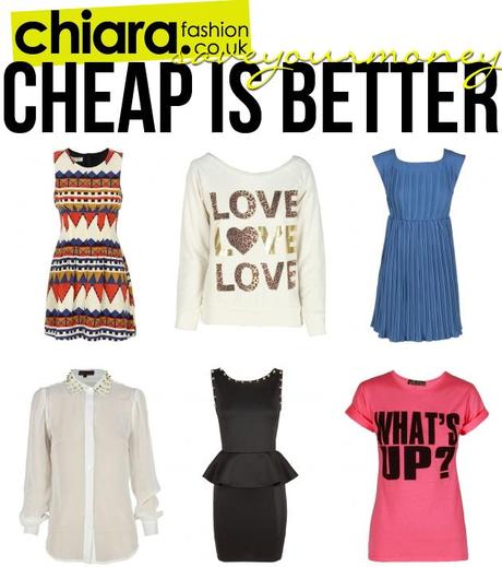 Cheap is better: i vestiti di Chiara Fashion