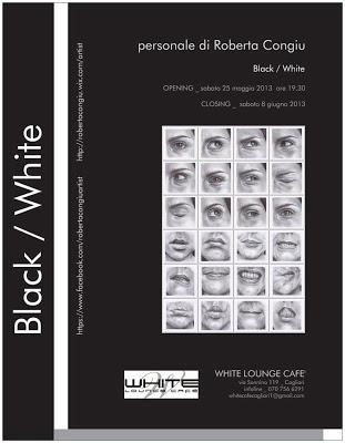 Black / White personale di Roberta Congiu