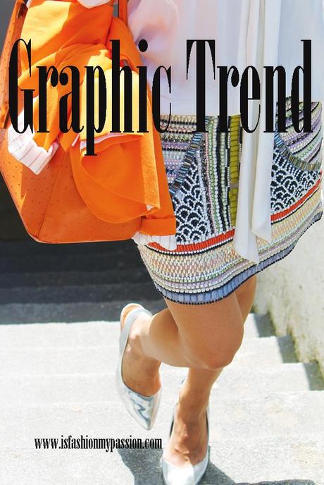 Graphic Trend on skirt and dresses
