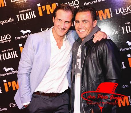 MAURIZIO AIELLO CON FABIO CANNAVARO I'M MAGAZINE PARTY 2013 NAPOLI GOSSIP