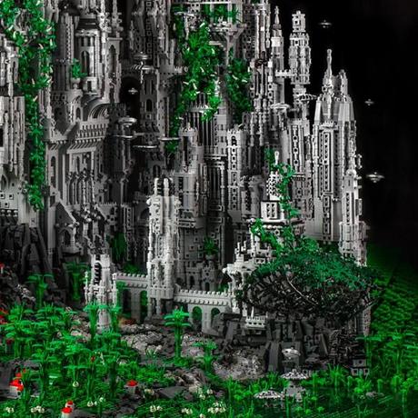 Un’epica costruzione fantascientifica fatta coi LEGO