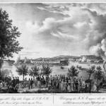 Cartolina rappresentate esercitazioni militari di attraversamento dell'Adige di truppe austiache al Lazzaretto Ottobre 1844 cartolina rappresentate esercitazioni militari di attraversamento dell adige di truppe austiache al lazzaretto ottobre 1844 Giornata della Memoria al Lazzaretto