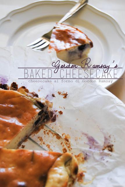 Baked Cheesecake di Gordon Ramsay