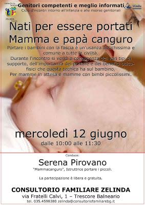 Incontri informativi Nati per Essere Portati giugno Incontri informativi Nati per Essere Portati giugno